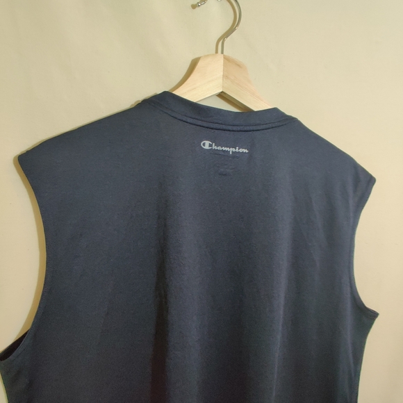 CHAMPIONS Men's Vapor Performance Breathable Sleeveless Workout Gym Shirt L - Picture 7 of 10